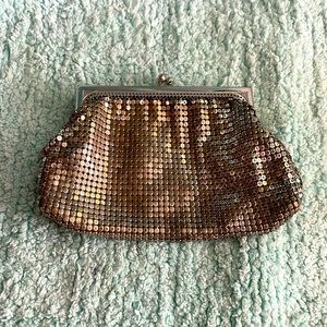 Vintage Whiting & Davis Silver Coin Purse